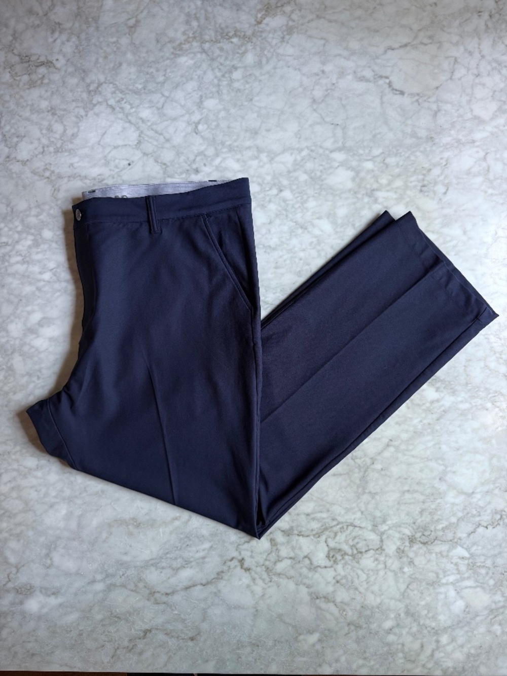 Adidas Mens Ultimate365 Navy Golf Pants Size 40x32 DQ2214